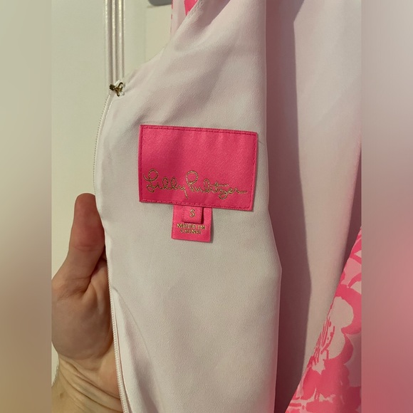 EUC Pink Tropics Bunny Hop Linda Dress Size Small - Picture 2 of 3